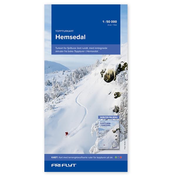 Hemsedal toppturkart